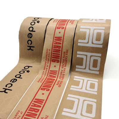 試供品の注文の印刷の熱い溶解の付着力のブラウン クラフト テープ